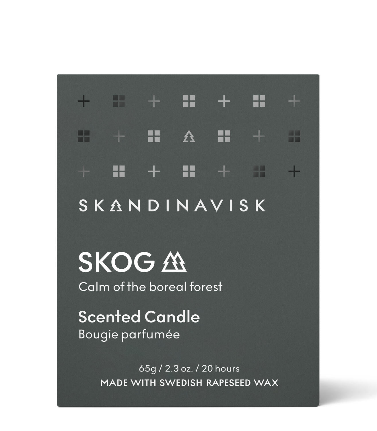 Skog duftlys, 65g. - Forest green